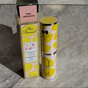 NWT Too Faced Tutti Frutti Frosted Fruits Highlighter Stick in Pink Lemonade